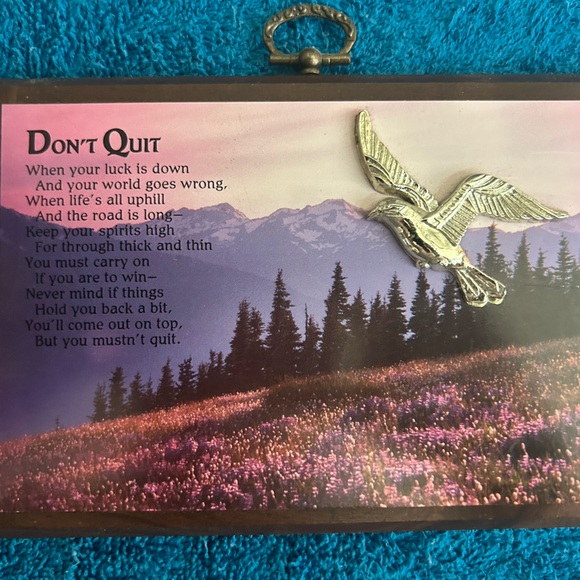 Here are 2 inspirational items for your home. - Picture 3 of 3